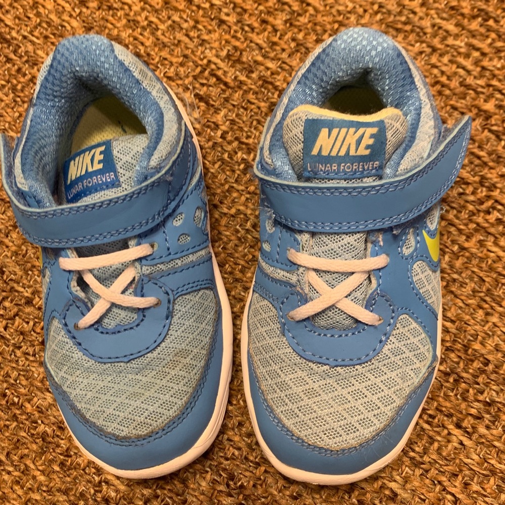 ⭐️⭐️ Nike Lunar Forever Lunarlon shoe SZ8C Blue ⭐️⭐️ - Picture 2 of 8